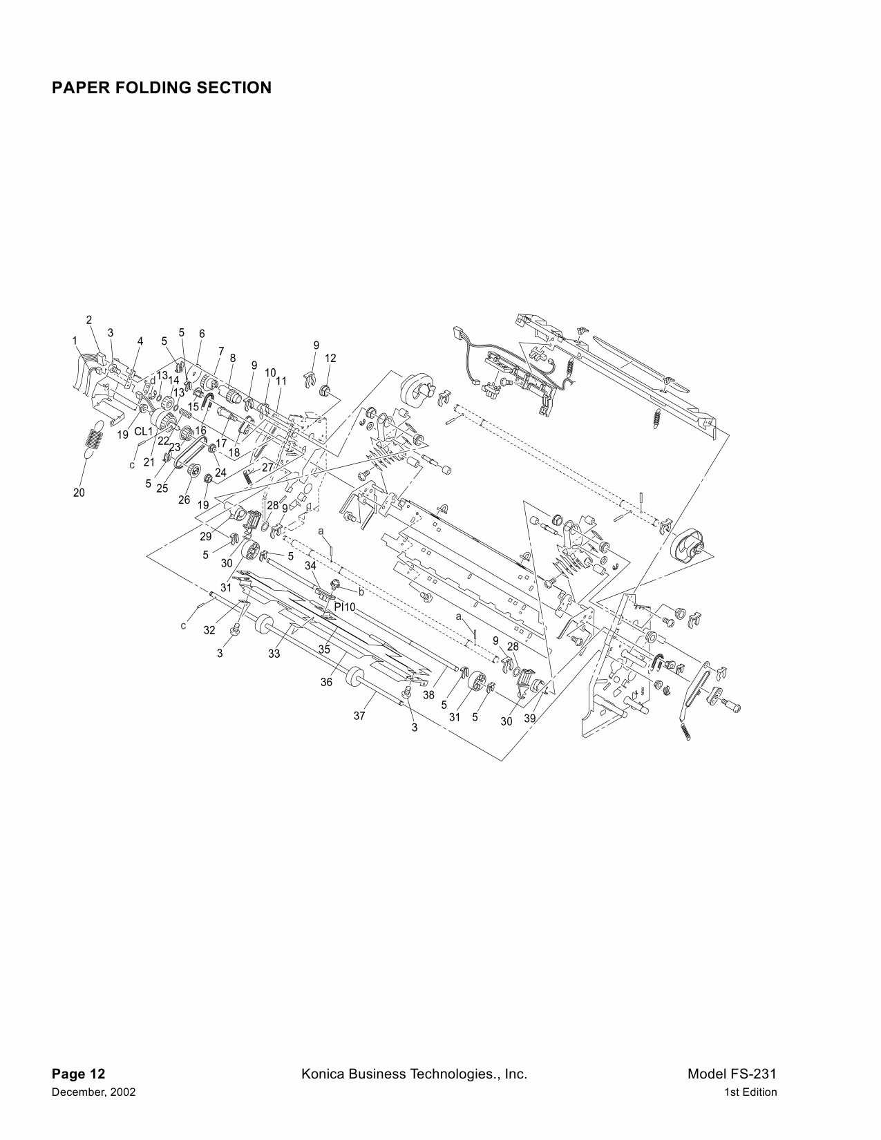 Konica-Minolta Options FS-231 Parts Manual-2